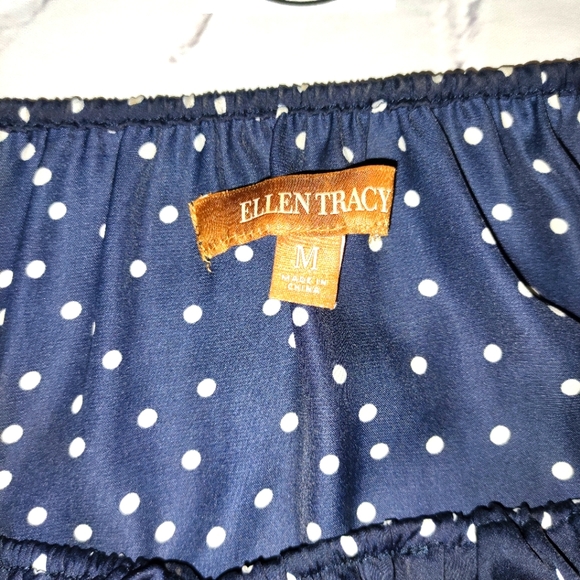 Polka dot top by Ellen Tracy size medium - Picture 3 of 3